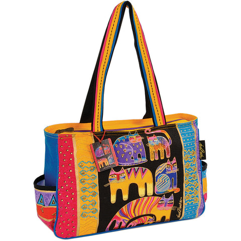 Laurel Burch Medium Tote Zipper Top 21"X5.5"X15"