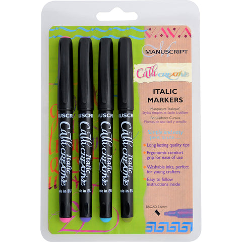 Manuscript CalliCreative Markers 3.6mm 4/Pkg