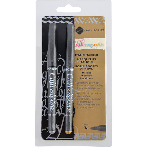 Manuscript CalliCreative Markers 2.4mm 2/Pkg