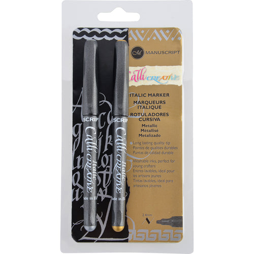Manuscript CalliCreative Markers 2.4mm 2/Pkg