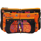 Laurel Burch Cosmetic Bags 3/Pkg
