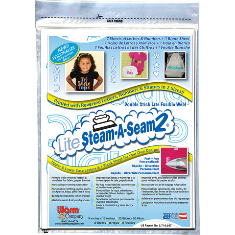 Warm Company Lite Steam-A-Seam 2 Personalized Fusible Web