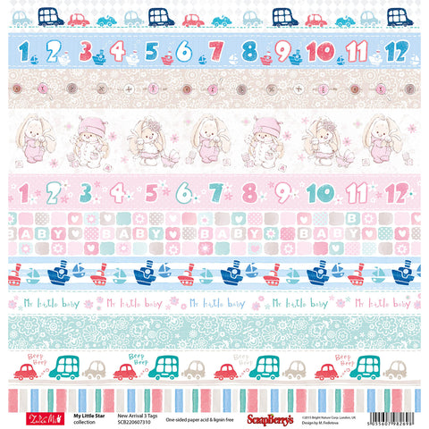 ScrapBerry's My Little Star Single-Sided Cardstock 12"X12"