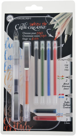 Manuscript CalliCreative Switch Tip Deluxe Set 8/Pkg