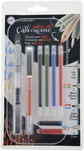 Manuscript CalliCreative Switch Tip Deluxe Set 8/Pkg