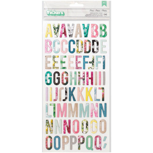 Bloom Thickers Stickers 5.5"X11" 138/Pkg