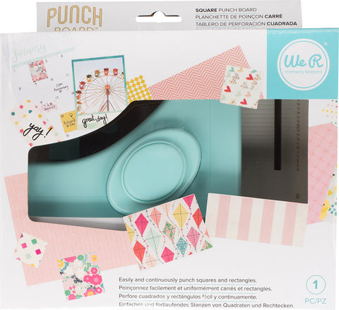 We R Square Punch Board