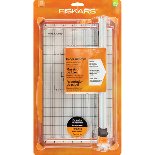 Fiskars Reinforced 12" Personal Trimmer