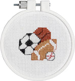 Janlynn/Kid Stitch Mini Counted Cross Stitch Kit 3" Round