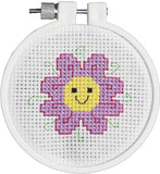 Janlynn/Kid Stitch Mini Counted Cross Stitch Kit 3" Round