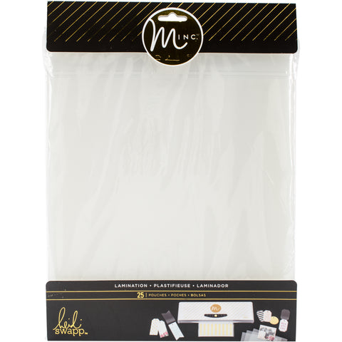 Heidi Swapp Minc Lamination Photo Pouches 9"X11.5" 25/Pkg