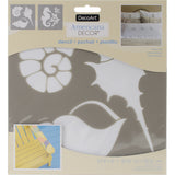 Americana Decor Stencil 8"X8" 2/Pkg