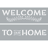 Americana Decor Stencil 6"X18" 2/Pkg