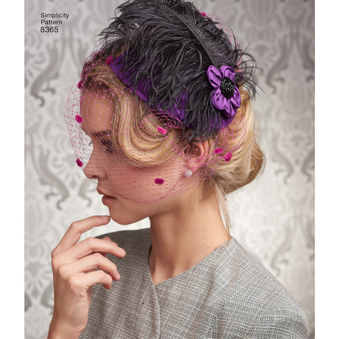 Simplicity Andrea Schewe Misses Coverups Fascinator Hat