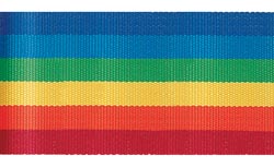 Offray Stripe Ribbon 5/8"X3yd