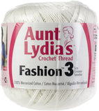 Aunt Lydia's Fashion Crochet Thread Size 3