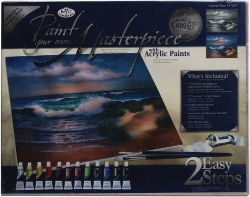 Acrylic Paint Your Own Masterpiece Kit 11"X14"