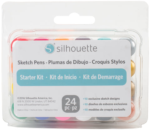 Silhouette Sketch Pens 24/Pkg