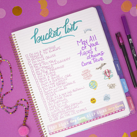 Ultimate Undated Planner Notebook 9"X11"