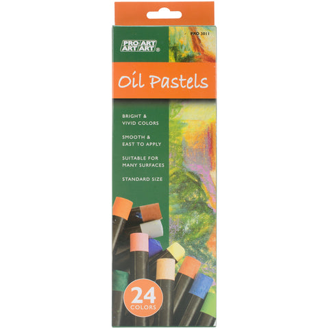 Pro Art Oil Pastels 24/Pkg