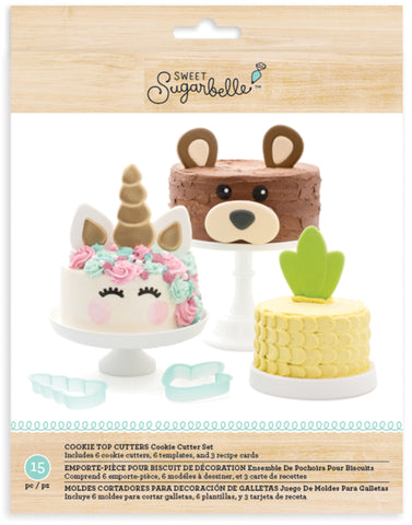 Sweet Sugarbelle Cake Top Cutters 15pcs