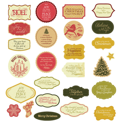 Seasons Greetings Cardmakers Companion 26/Pkg