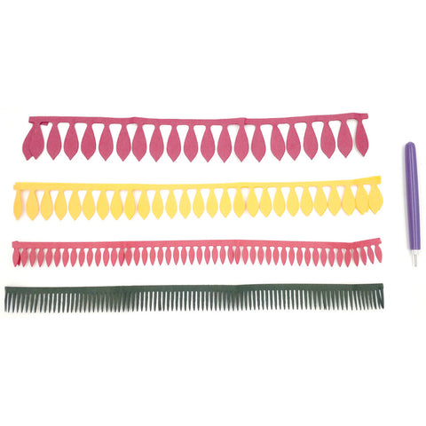 Seasons Greetings Paper Rolling Trims & Tool