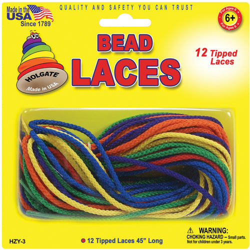 Bead Laces 45" 12/Pkg