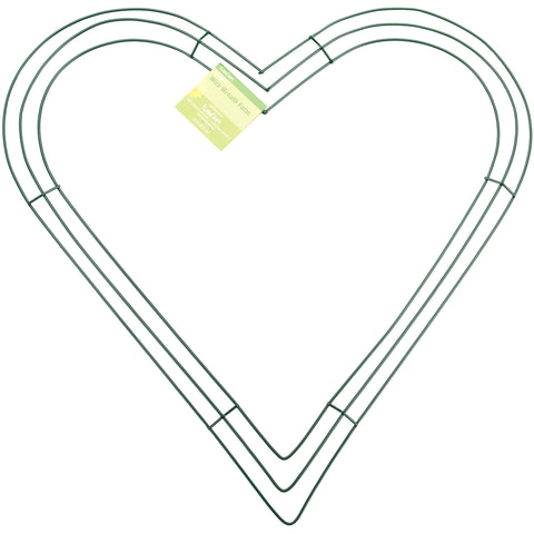 Wire Heart Wreath