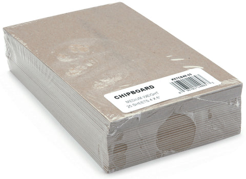 Grafix Medium Weight Chipboard Sheets 4"X6" 25/Pkg