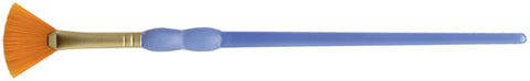 Crafter's Choice Gold Taklon Fan Brush