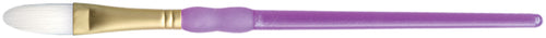 Crafter's Choice White Taklon Oval Wash Brush