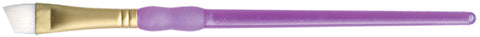 Crafter's Choice White Taklon Angular Brush