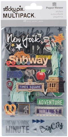 Paper House Mixed Media Multipack Stickers