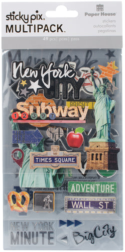 Paper House Mixed Media Multipack Stickers