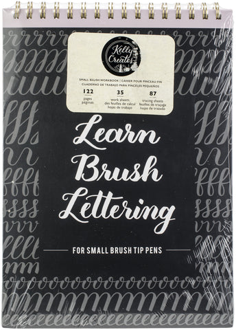 Kelly Creates Small Brush Workbook 8.5"X12.3" 122/Pkg