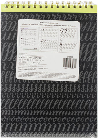 Kelly Creates Large Brush Workbook 8.5"X12.3" 138/Pkg