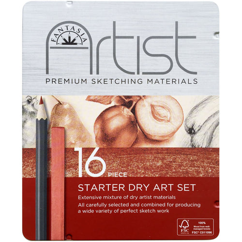 Fantasia Dry Art Starter Tin 16/Pkg