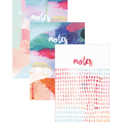 Kaiser Style Notebooks 6"X8" 60 Pages 3/Pkg