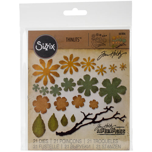 Sizzix Thinlits Dies By Tim Holtz 21/Pkg