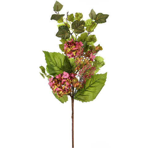 Hydrangea Berry Spray 32"