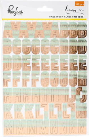 Dream On Cardstock Stickers 5"X7" 2/Pkg