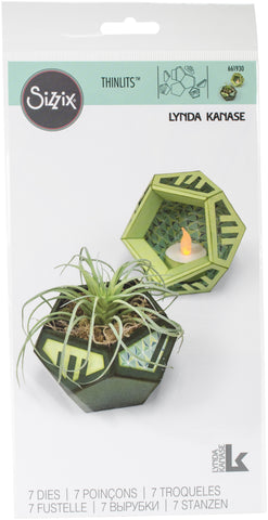 Sizzix Thinlits 3D Dies by Lynda Kanase 7/Pkg