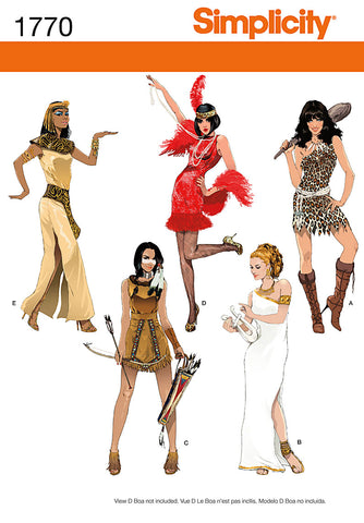 Simplicity Crafts Misses Costumes