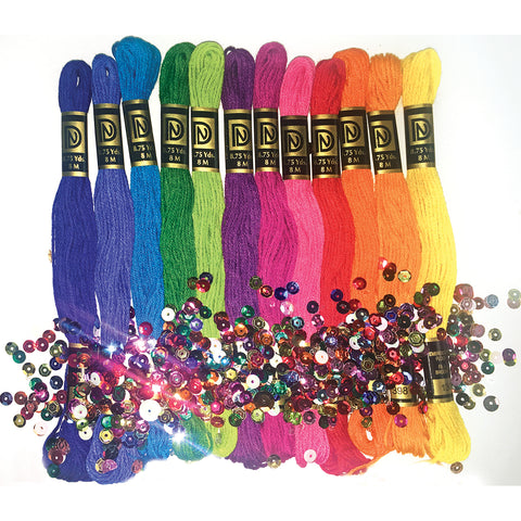 Design Works/Zenbroidery Stitching Trim Pack 12/Pkg