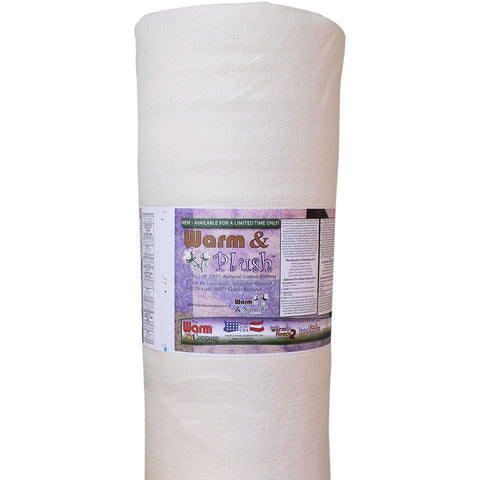 Warm Company Warm & Plush Cotton Batting BTY