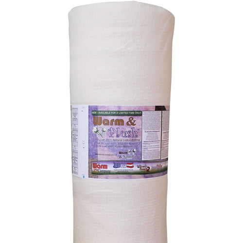 Warm Company Warm & Plush Cotton Batting BTY