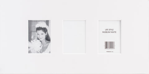 Photo Mat 10"X20" Double W/Multiple Openings