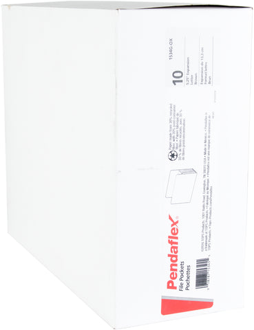 Pendaflex Basic File Pockets 5.25" 10/Pkg