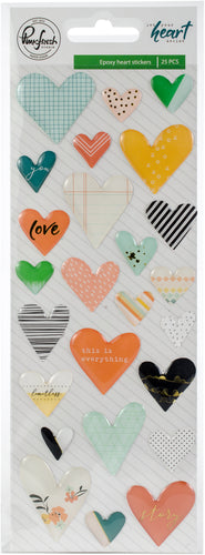 PinkFresh Epoxy Stickers